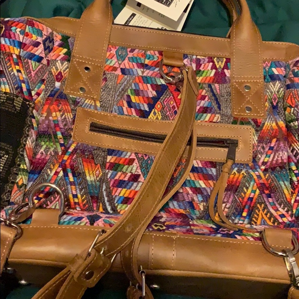 Guatemalan HUIPILCDB bag.     *SOLD* - Picture 2 of 4